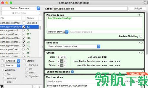 LaunchControl for Mac破解版