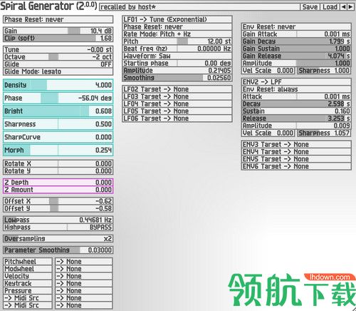 Soundemote Spiral Generator Mac破解版