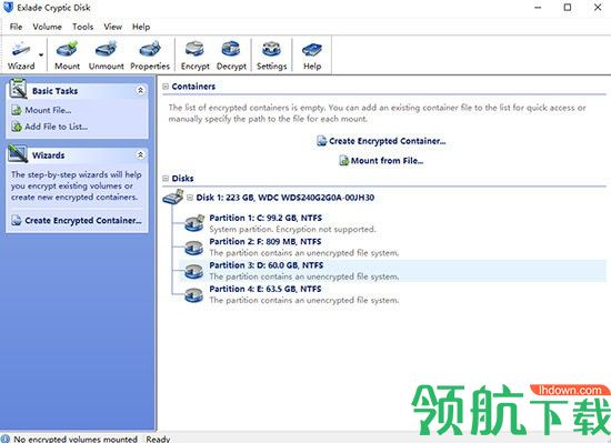 ExladeCrypticDisk硬盘加密工具绿色版
