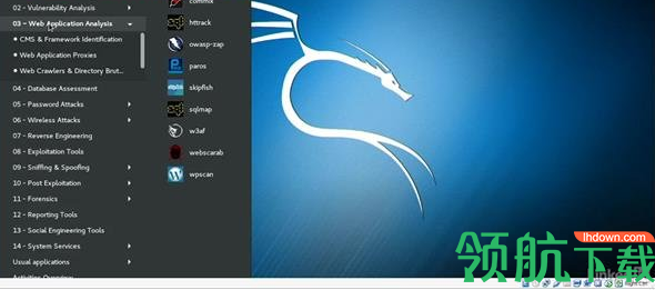 KaliLinux网络渗透检测嗅探系统破解版