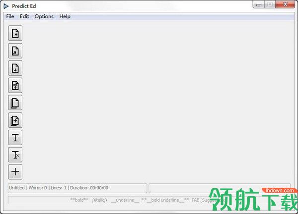 PredictEd文本编辑工具绿色版