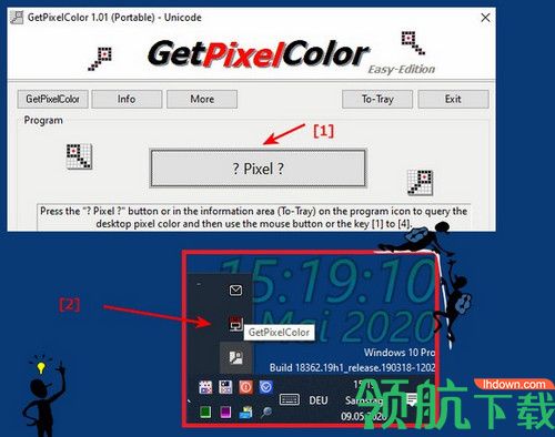 GetPixelColor绿色版