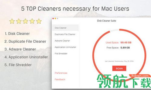 Disk Cleaner Suite Mac破解版