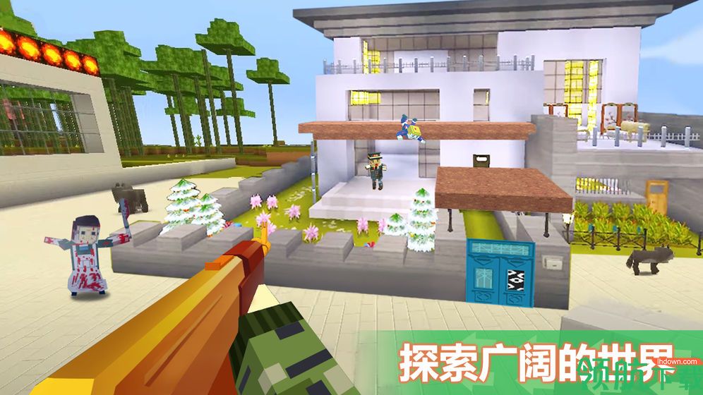 像素枪战3D大漠求生内购破解版