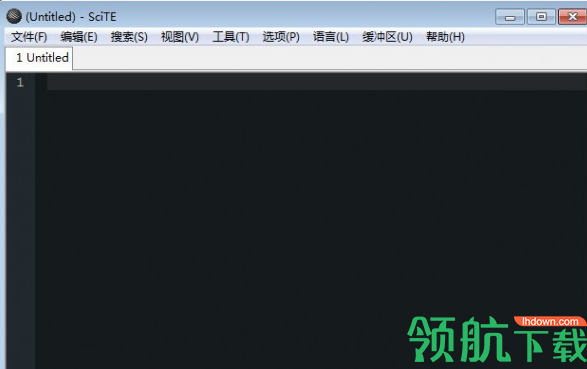 scite编辑器绿色版
