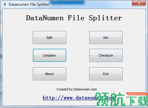 DataNumenFileSplitter文件分割合并软件绿色版