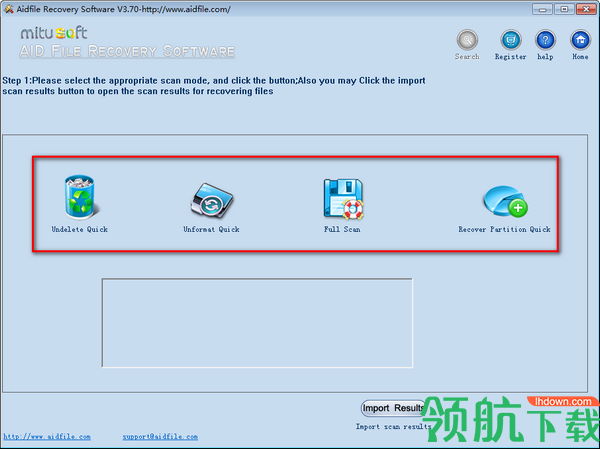 AidfileRecoverySoftware数据恢复破解版