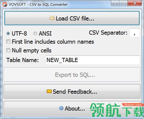 CSVtoSQLConverter转换工具官方版