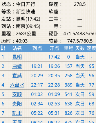 盛名时刻表最新手机版