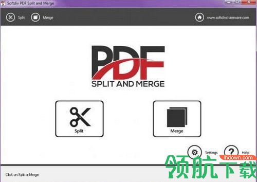 Softdiv PDF Split and Merge破解版