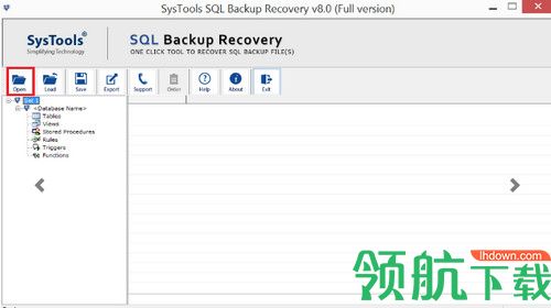 SysTools SQL Backup Recovery破解版