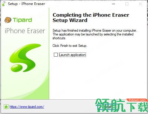 TipardiPhoneEraser苹果手机删除工具绿色版
