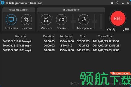 TalkHelperScreenRecorderz屏幕录像工具破解版