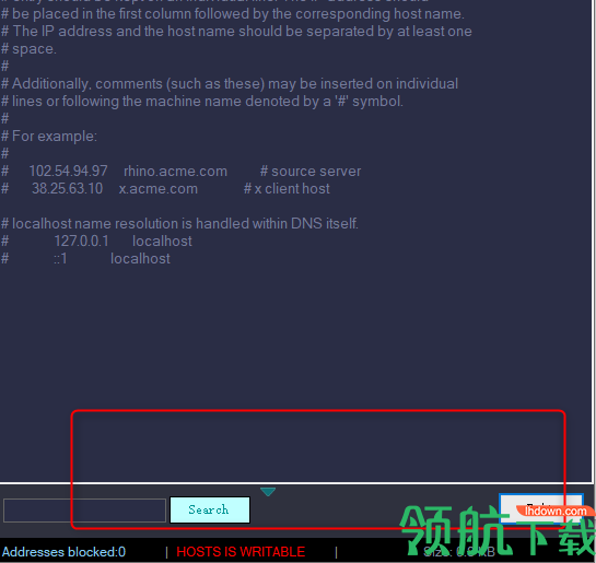 HostsCK(hosts文件编辑)绿色版