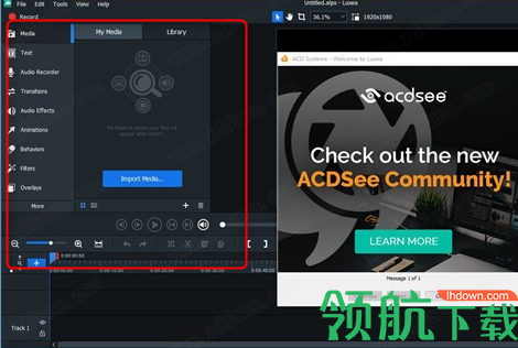 ACDSeeLuxeaVideoEditor视频处理破解版