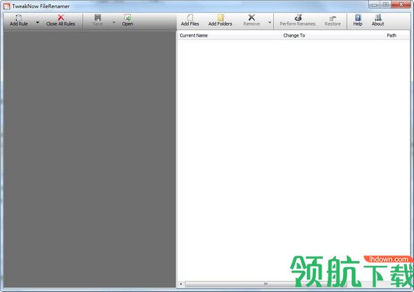 TweakNowFileRenamer文件重命名工具绿色版