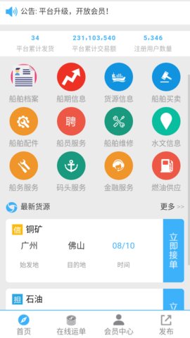 珠江船运网app