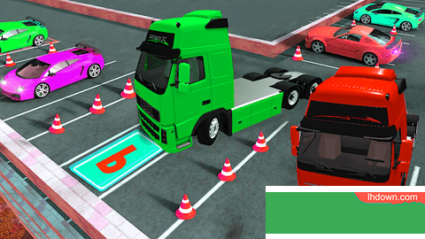 免费卡车停车3D破解版