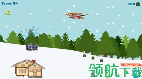 小熊滑雪冒险游戏