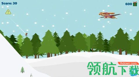 小熊滑雪冒险游戏