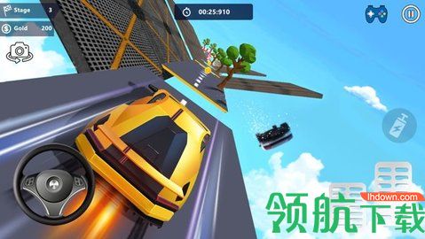 汽车爬山特技游戏中文版