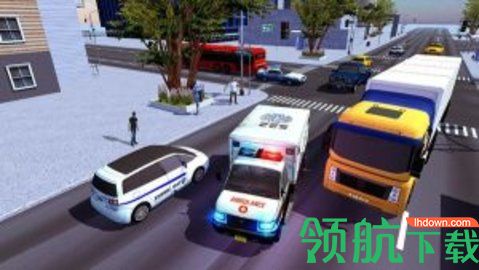 救护车疾驰3D