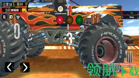 越野怪物赛车游戏中文版