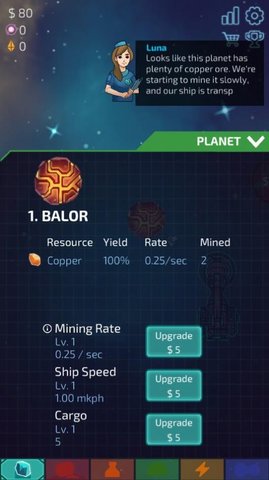 闲置的行星矿工手游最新破解版