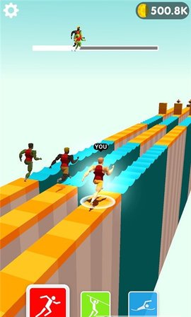 奥林匹克跑步竞赛3D手机游戏