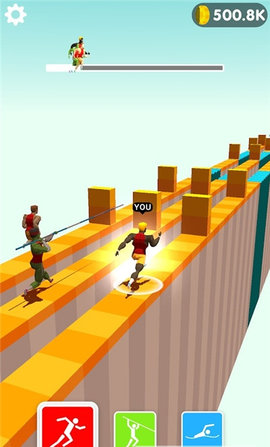 奥林匹克跑步竞赛3D手机游戏