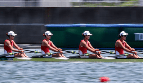 2021东京奥运会中国女子赛艇四人双桨夺冠完整直播视频回放