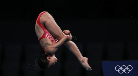 东京奥运会全红婵女子10米跳台三跳满分夺冠直播视频回放