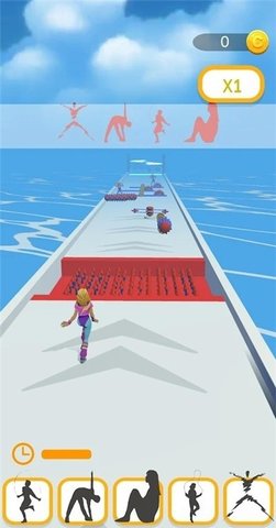 体操运动员跑步3D安卓版