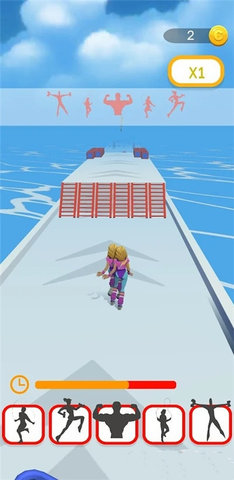体操运动员跑步3D安卓版