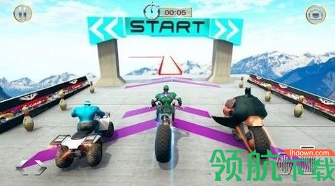 坡道摩托车竞速游戏手机版下载