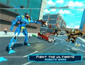 警用机器人车改造游戏中文版