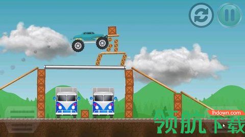 怪物卡车跳跃游戏最新版