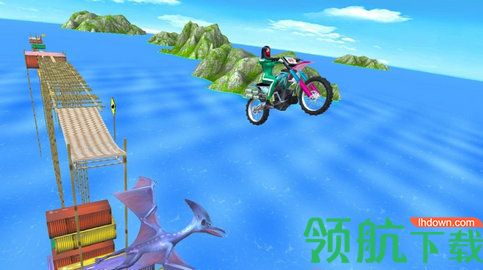侏罗纪摩托车特技游戏安卓版下载