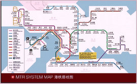 香港地铁线路图2022版高清大图