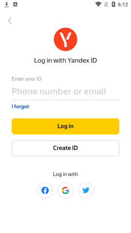 Yandex.Disk云存储服务APP