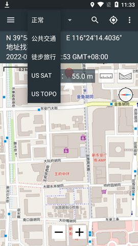 Map Coordinates地图坐标APP