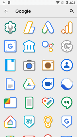 Color line彩色线条图标包APP