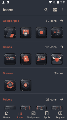 Sunset日落图标包APP