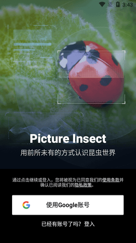 Picture Insect昆虫识别APP