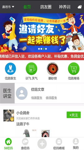 58信鸽APP最新版本