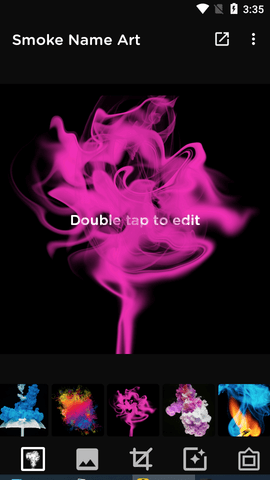 Smoke Name Art烟雾艺术文字制作APP
