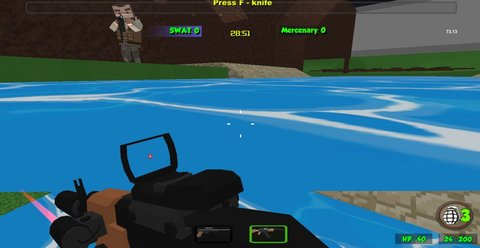 方块人僵尸模拟器(Blocky Combat Strike ZombieSurviva)