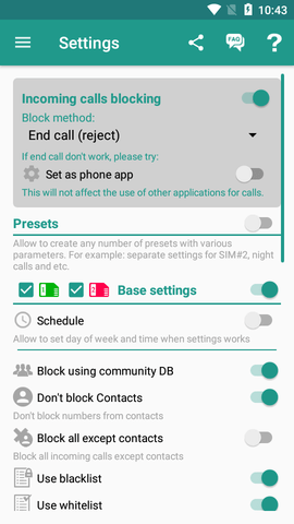 Stop Calling Me呼叫拦截器APP