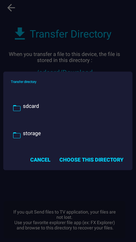 Send Files To TV文件发送到电视APP