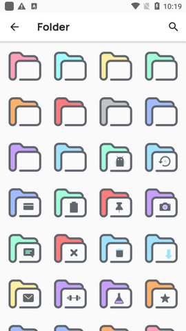 InkLine粉红色图标包APP